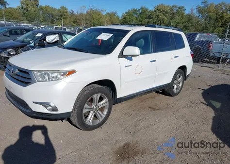 2012 Toyota Highlander Limited V6 from USA, damaged, VIN 5TDDK3EH4CS102169